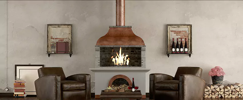 Thelin Hearth Products Providence Pellet Insert Fireplace Installation in Panama City, FL
