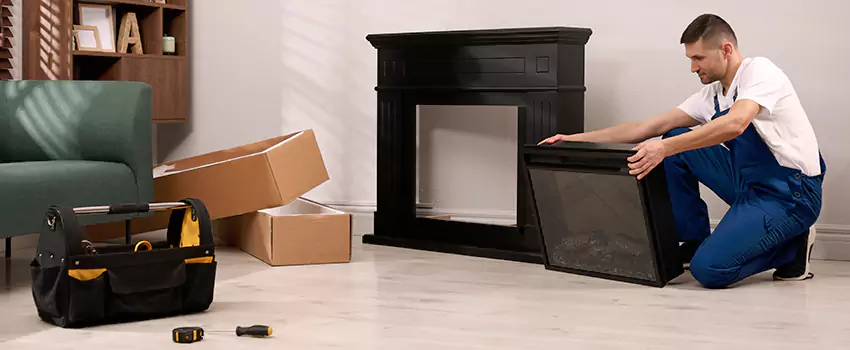 Old Rusted Metal Fireplace Repair And Replacement in Panama City, FL